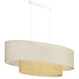  Duolla - Visilica na sajli DOUBLE OVAL NATURE 2xE27/15W/230V krem/bež | Eponuda.com