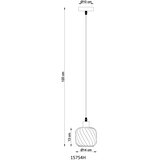 Globo 15754H - Visilica na sajli XIA 1xE27/25W/230V, prečnik 14 cm | Eponuda.com