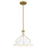  Quoizel QZ-MEJIA-1P-S-AB - Luster na šipki MEJIA 1xE27/60W/230V Ø 35,6 cm mesing | Eponuda.com