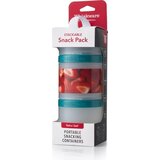 BlenderBottle Whiskware Stackable Snack Pack - Teal Cene