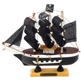  Kolekcionarska maketa piratskog broda 16x15cm - crni | Shoptok.si