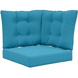  Zunanja blazina za kavč 3 pcs Kraljevo modra Poliester, (5000202397) | Shoptok.si