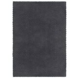 vidaXL Tepih pravokutni antracit 160 x 230 cm pamučni Cijene