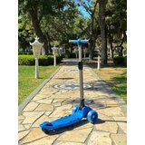Cool Wheels Sklopivi trotinet za decu Maxi Twist 3 svetleća točka do 50kg plavi | Eponuda.com