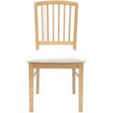  Trpezarijske stolice 2 kom. Čvrsto drvo od gume Prirodna Smeđa 50 x 52,5 x 91 cm | Shoptok.si
