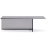 Kave Home Siva steklena mizica 60x120 cm Zaren – | Shoptok.si