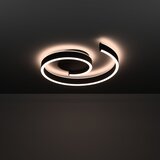 Eglo 901888 -led rgbw prigušiva plafonska lampa andabaia-z LED/37W/230V crna | Eponuda.com