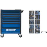 Gedore voziček za orodje workster highline, s kompletom orodja, 7 predalov, 308-delni komplet, vxšxg 1045 x 785 x 510 mm | Shoptok.si