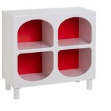Casa Selección Crvena/bijela biblioteka 76x70 cm – | shoptok.hr