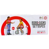 Lean sport Izobraževalni set Opozorilni prometni znaki 5 kosov, 70 cm | Shoptok.si