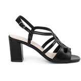 Sergio Leone Women's black heeled sandals | shoptok.hr