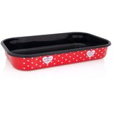 Metalac PEKAČ ČETVRTASTI DEKOR LOVE XL 38cm | shoptok.hr