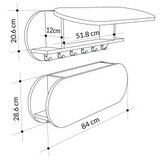 Hanah home čiviluk kroma hanger hitit | ePonuda.com