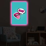 Wallity Zidna slika sa LED osvetljenjem 4570POPARTDACT-001, 45x70 cm | Eponuda.ba