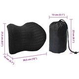  Jastuk s jastukom Podesiva Crna 31 x 23 x 14 cm 4D mreža | shoptok.hr