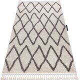 RugsX Preproge Preproga BERBER BENI krem Čopki berbery Maroški 160x220 cm Bež | Shoptok.si