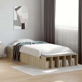  Okvir za krevet boja hrasta 90 x 190 cm od konstruiranog drva | shoptok.hr