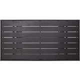 vidaXL Vrtni stol crni 120 x 70 x 66 cm od poliratana | shoptok.hr