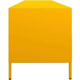 vidaXL TV ormarić senf žuta 202x39x43,5 cm hladno valjani čelik | shoptok.hr