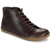 Camper Gležnarji z vezalkami 'Peu Cami' temno rjava | Shoptok.si