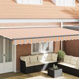  Okvir tende Plava i Narančasta 500 × 300 cm | shoptok.hr