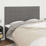  Uzglavlja 4 kom tamnosivi 80x5x78/88 cm od tkanine Cijene