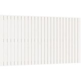 Maison Chic stensko posteljno vzglavje - vzglavna omarica - nočna omarica belo 159,5x3x90 cm trdna borovina, (21706806) | Shoptok.si