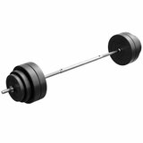 GYRONETICS Set šipka i tegovi 60 kg 25 mm Cene