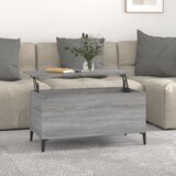 vidaXL Stolić za kavu siva boja hrasta 90x44,5x45 cm konstruirano drvo Cijene