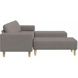  Kauč za dnevni boravak 3 pcs Sivo-smeđa Poliester | shoptok.hr