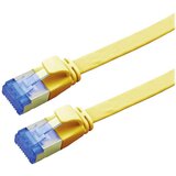Value 21992135 RJ45 omrežni kabel\, Patch kabel CAT 6a F/UTP 5.00 m rumena 1 kos, (20630867) Cene