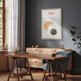 Slika - Parisian Breakfast (1 Part) Vertical 60x90 U prirodnom drvenom okviru | shoptok.hr