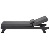 Bessagi Garden Vrtni Ležalnik Susa, Temno Siva | Shoptok.si