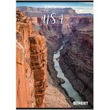 STREET Zvezek A5 Travel, črte z robom, 54 listov, sortirano, 1 kos | Shoptok.si