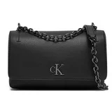 Calvin Klein Jeans Ročna torba Minimal Monogram Ew K60K612233 Črna