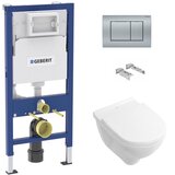 Villeroy Boch SIKOGEDVBOND30CR wc školjka s kompletom geberit duofix 458.103.00.1 Delta30 | Shoptok.si
