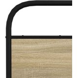  Okvir kreveta bez madraca boja hrasta sonome 140x190 cm drveni | Eponuda.com