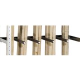 SCHULTE Razdelilni nosilec, za regal za dolge predmete, globina 300 mm | Shoptok.si