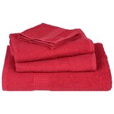  Ručnici za pranje FROGN 4 kom. Crveni 30x30 cm 360 g/m² - Crvena 30 x 30 cm 4 | shoptok.hr