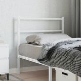 Maison Chic kovinsko posteljno vzglavje - vzglavna omarica - nočna omarica belo 90 cm, (21705013) | Shoptok.si