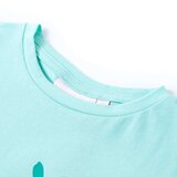  Dječja majica svijetla boja mente 116 | shoptok.hr