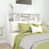 The Living Store Vzglavna omarica bela 140x19x103,5 cm - Vzglavna Omarica, (21418663) | Shoptok.si