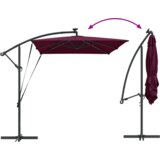  Senčnik Bordeaux rdeča 294 x 200 x 270 cm Poliester in aluminij, (5000187745) | Shoptok.si