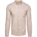 DStreet Koszula męska beżowa | Shoptok.si