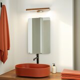  Brilagi-LED Kupatilsko osvetljenje za ogledalo WOODY MIRROR LED/8W/230V IP44 hrast/hrom | Eponuda.com