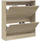 Ormarić za cipele boja hrasta 80x21x87,5 cm konstruirano drvo | Eponuda.ba