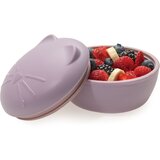 Melii Silicone Bowl with Lid kutija za užinu Cat 350 ml | shoptok.hr