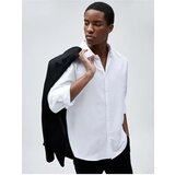 Koton Men's Clothing Basic Shirt Classic Collar Slim Fit Buttoned Cene