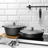 Hendi posuda s neprianjajućim premazom, 7L, crna, 367x290x(H)122mm | Eponuda.com