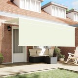 Povlačivi tende Krema 400 x 200 cm Poliester i aluminij | shoptok.hr